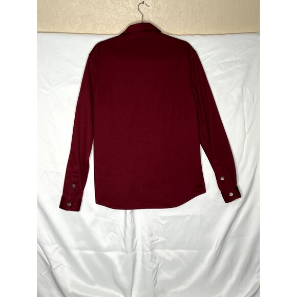 Grateful Dead by Section 119 mens shirt size L burgundy button down - Picture 3 of 11